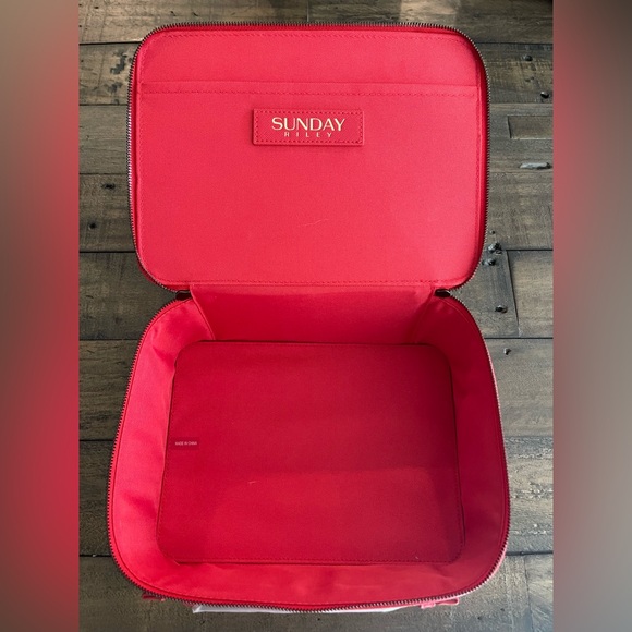 Sunday Riley Red Cosmetic Case - Picture 2 of 5